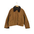ザラ ZARA 襟ボアブルゾンジャケット レディース  L